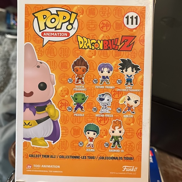 Funko Pop! Animation DragonBallZ MAJIN BUU Vinyl Figure #111 Special Edition - Picture 3 of 5
